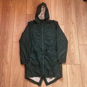 Topman Green Windbreaker Parka
